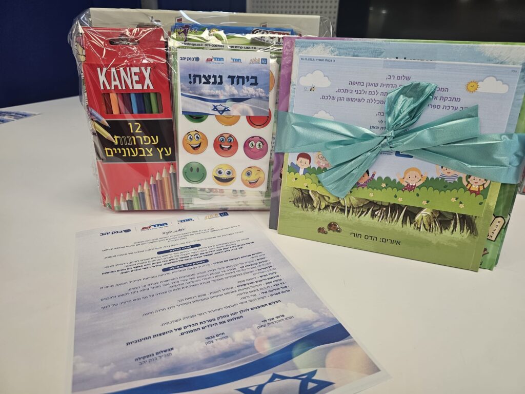 הכנת ערכות חוסן לבתי ספר של ילדים מפונים
